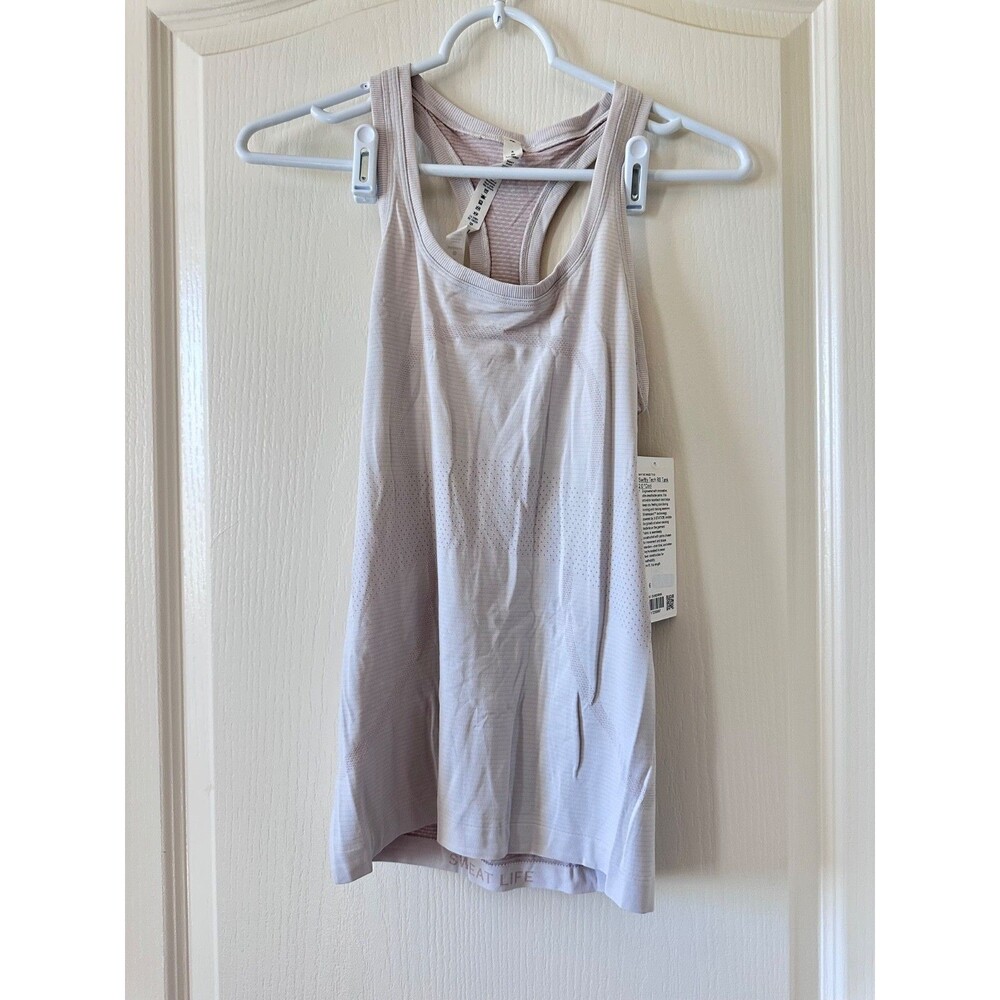 NWT Lululemon Swiftly Tech RB Tank 2.0 Cool Dune Mink Berry Size 6